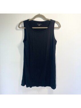 NWT Essentials Womens Black Sleeveless Tank Top S 95% Viscose & 5% Elastane